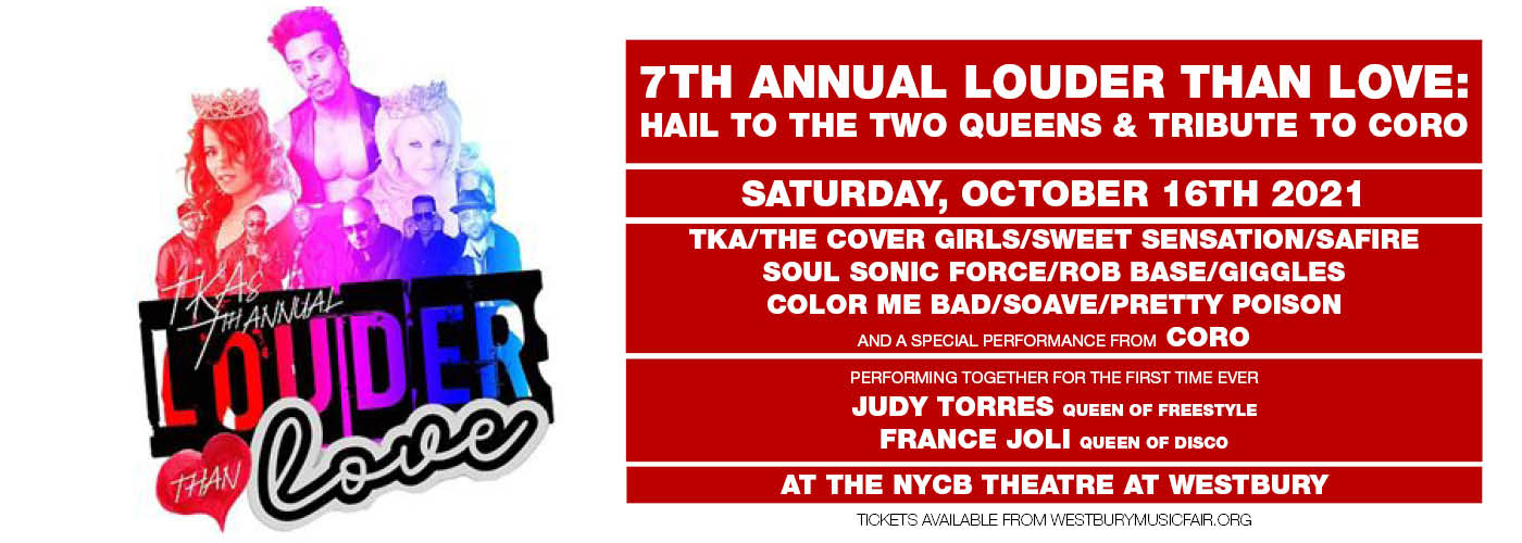 7th Annual Louder Than Love: Hail to the Two Queens & Tribute to Coro