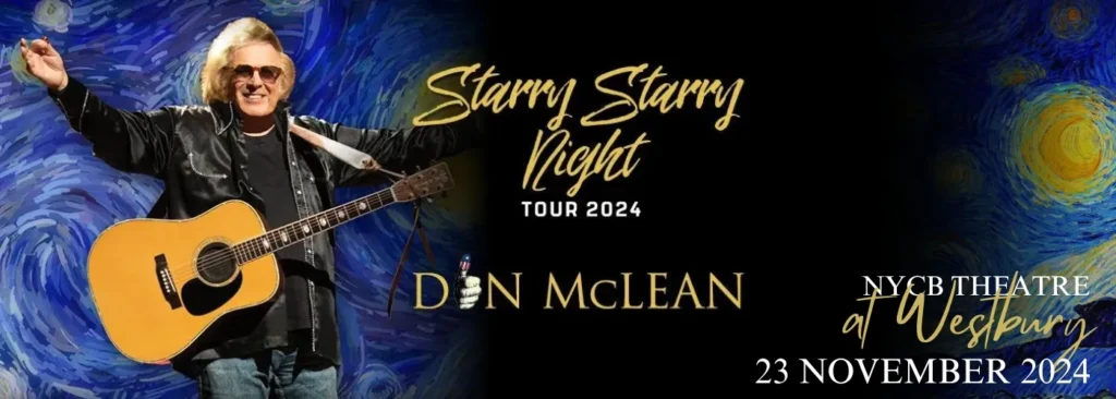 Don McLean's Starry Starry Night Tour at Flagstar at Westbury Music Fair