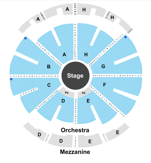 nycb theatre at westbury seating chart Flagstar at Westbury Music Fair SeatingChart